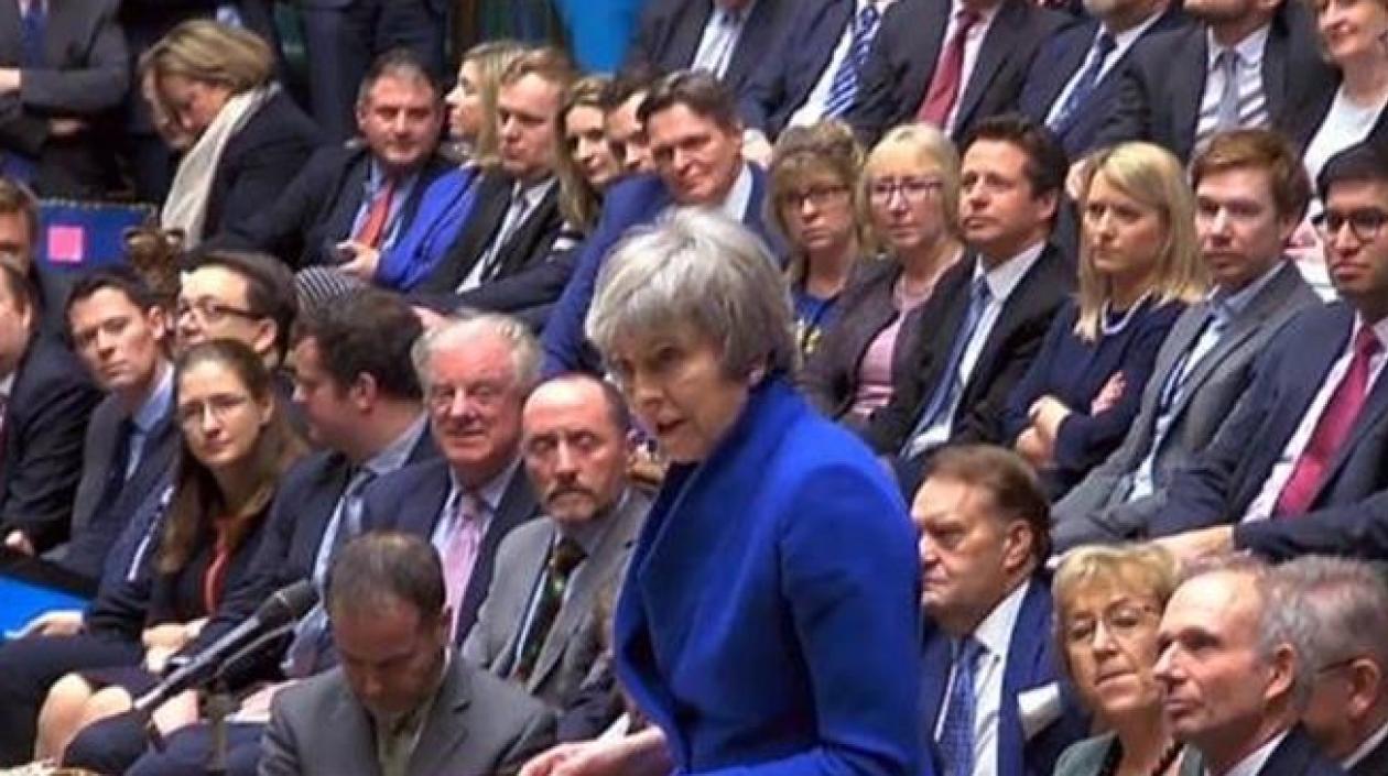 Theresa May, primera ministra británica.