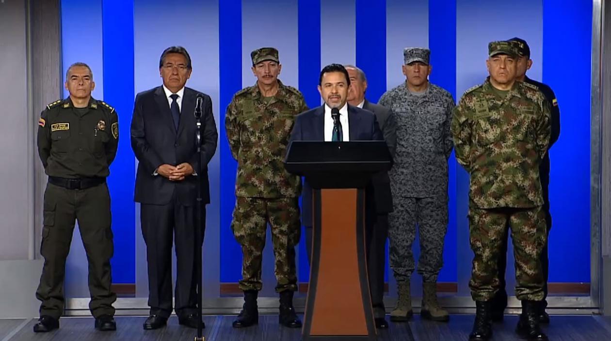 El Alto Comisionado de Paz, Miguel Ceballos 