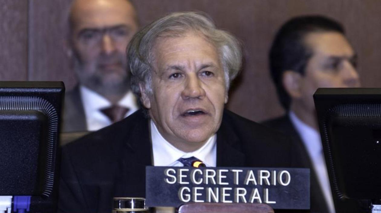 El secretario general de la OEA, Luis Almagro.