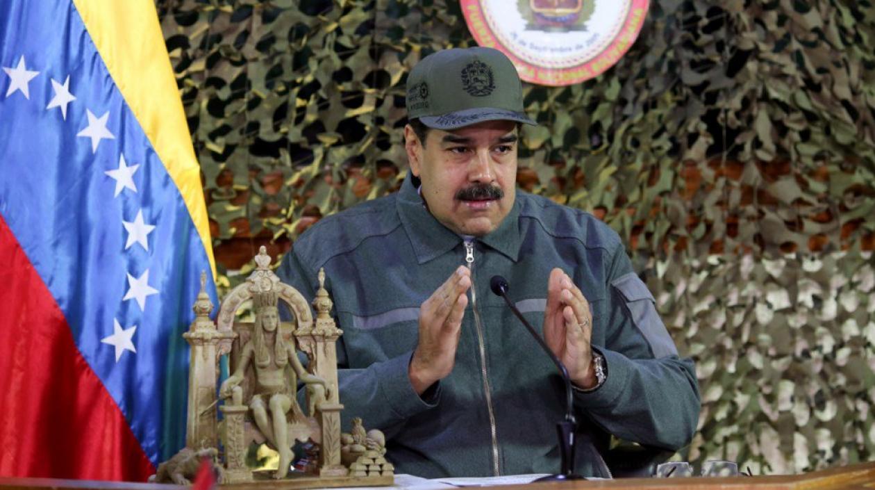 El Presidente de Venezuela, Nicolás Maduro.