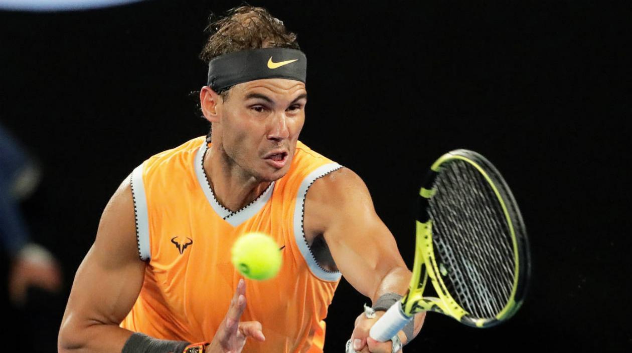 Rafael Nadal, tenista español. 