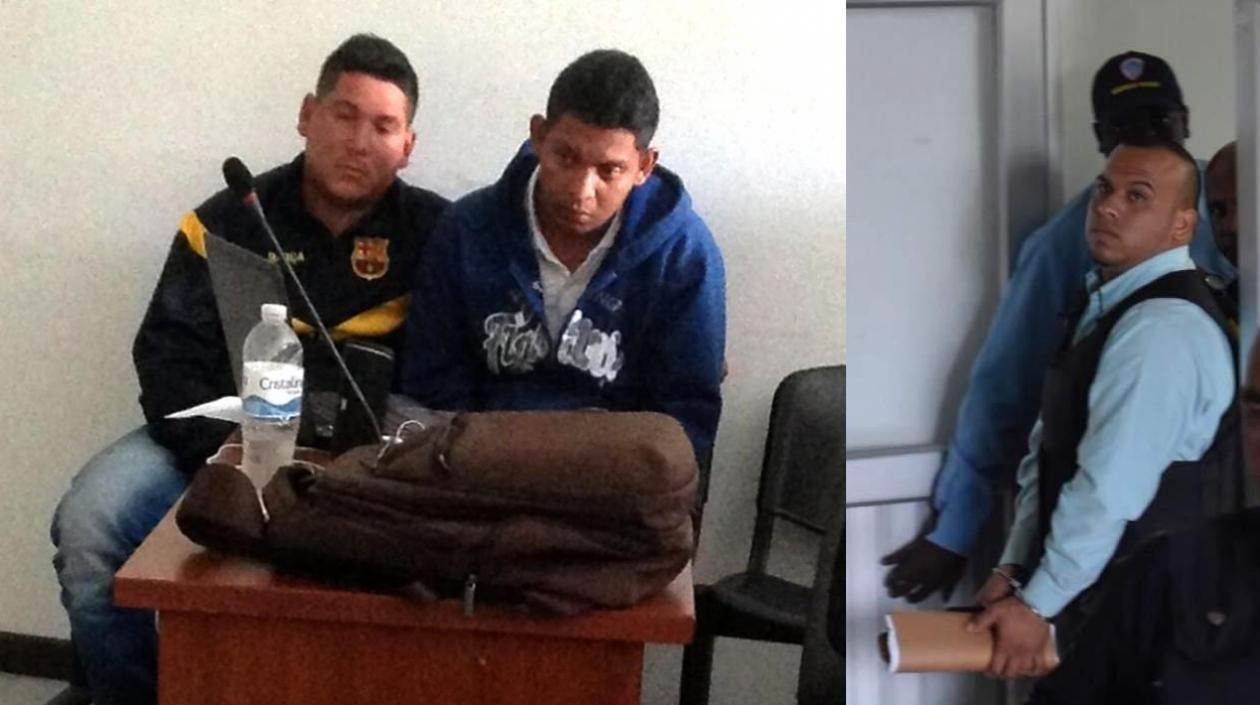 Jossie Stevan Sandoval Cabrera, Bladimir Gutiérrez Díaz y Jonathan Berdugo Bolaños.