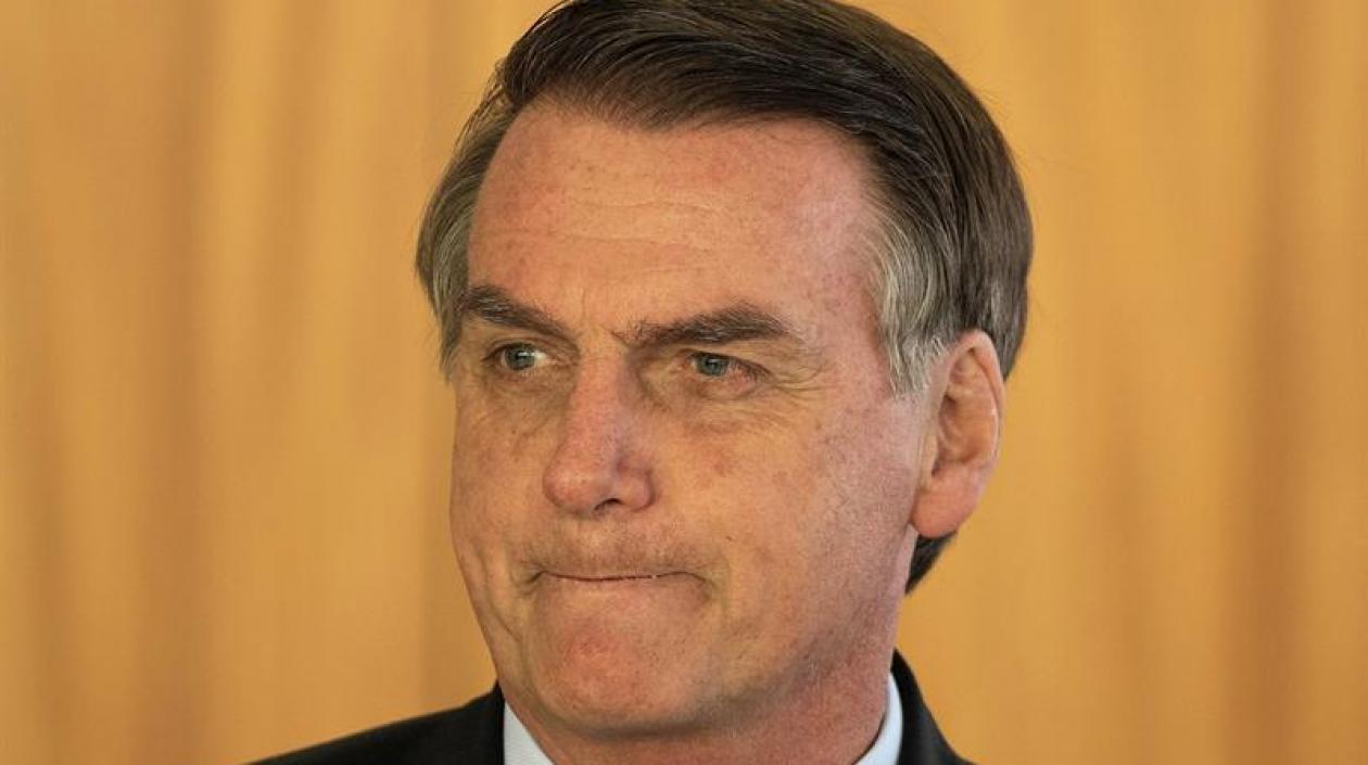 El presidente de Brasil, Jair Bolsonaro.