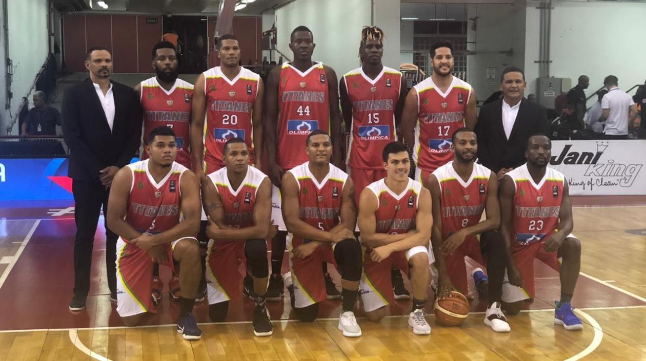 Titantes de Barranquilla, en su debut de la Liga de las Américas. 