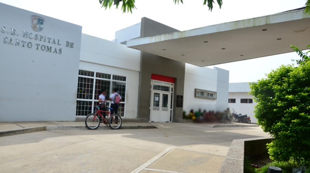 La víctima llegó sin signos vitales al Hospital de Santo Tomás.