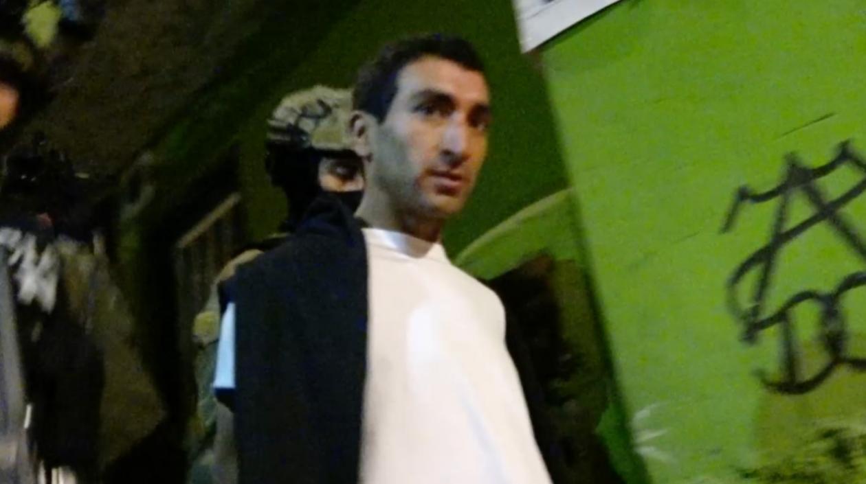 Ricardo Andrés Carvajal Salgar, único capturado por el carro bomba en la Escuela General Santander, que dejó 21 muertos.