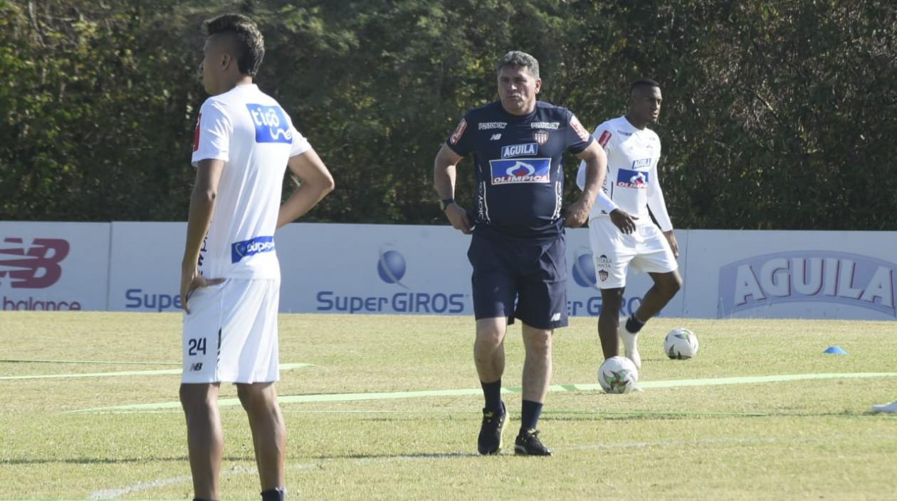Luis Fernando Suárez, técnico de Junior. 
