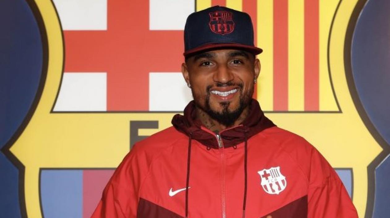 El delantero germano-ghanés Kevin-Prince Boateng.