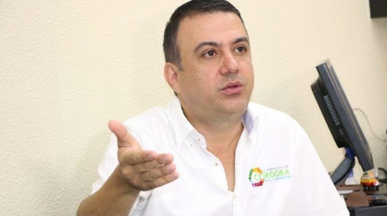 Edwin Besaile Fayad, suspendido gobernador de Córdoba.