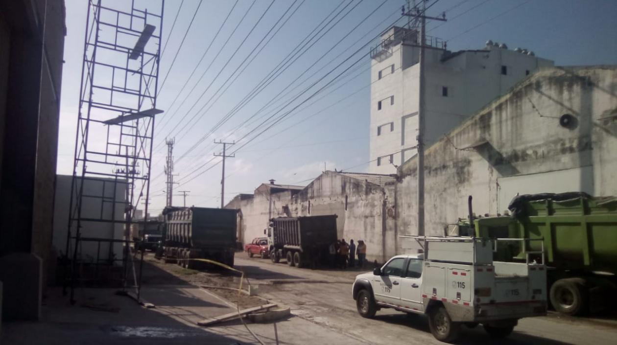 Lugar donde ocurrió el hecho.