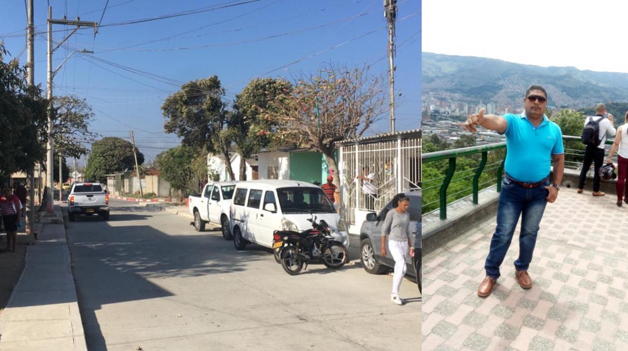 Lugar de los hechos y Manuel Miguel Menco Vanegas.