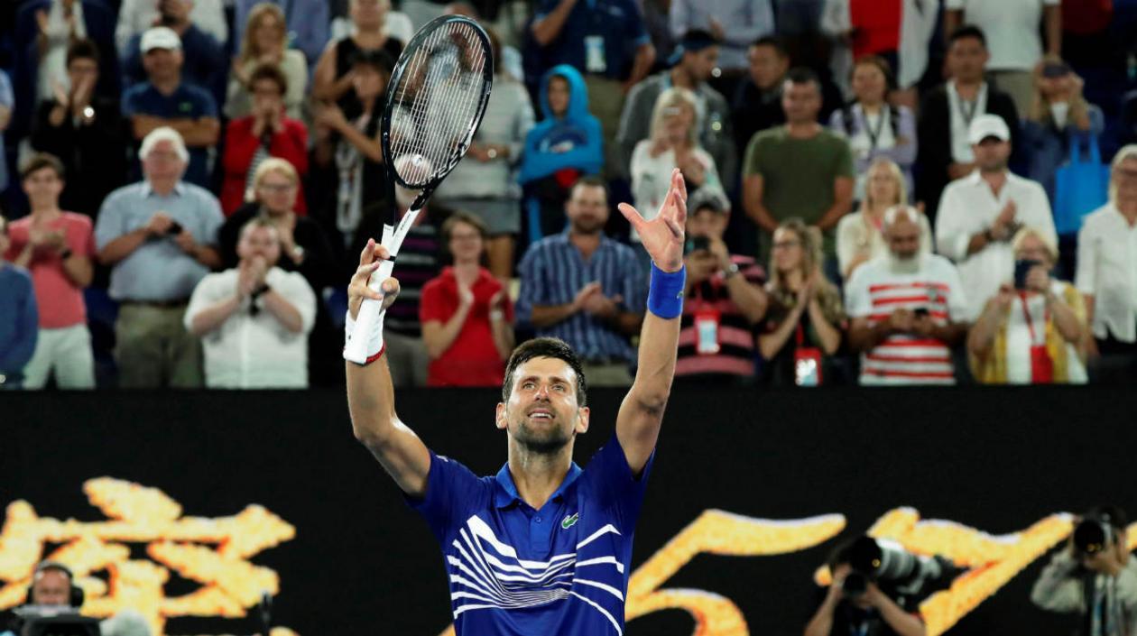 Novak Djokovic, tenista serbio. 