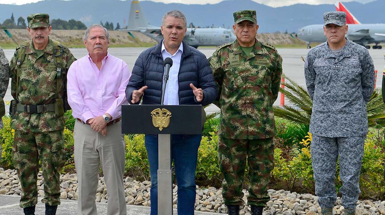 El Presidente de la República, Iván Duque.