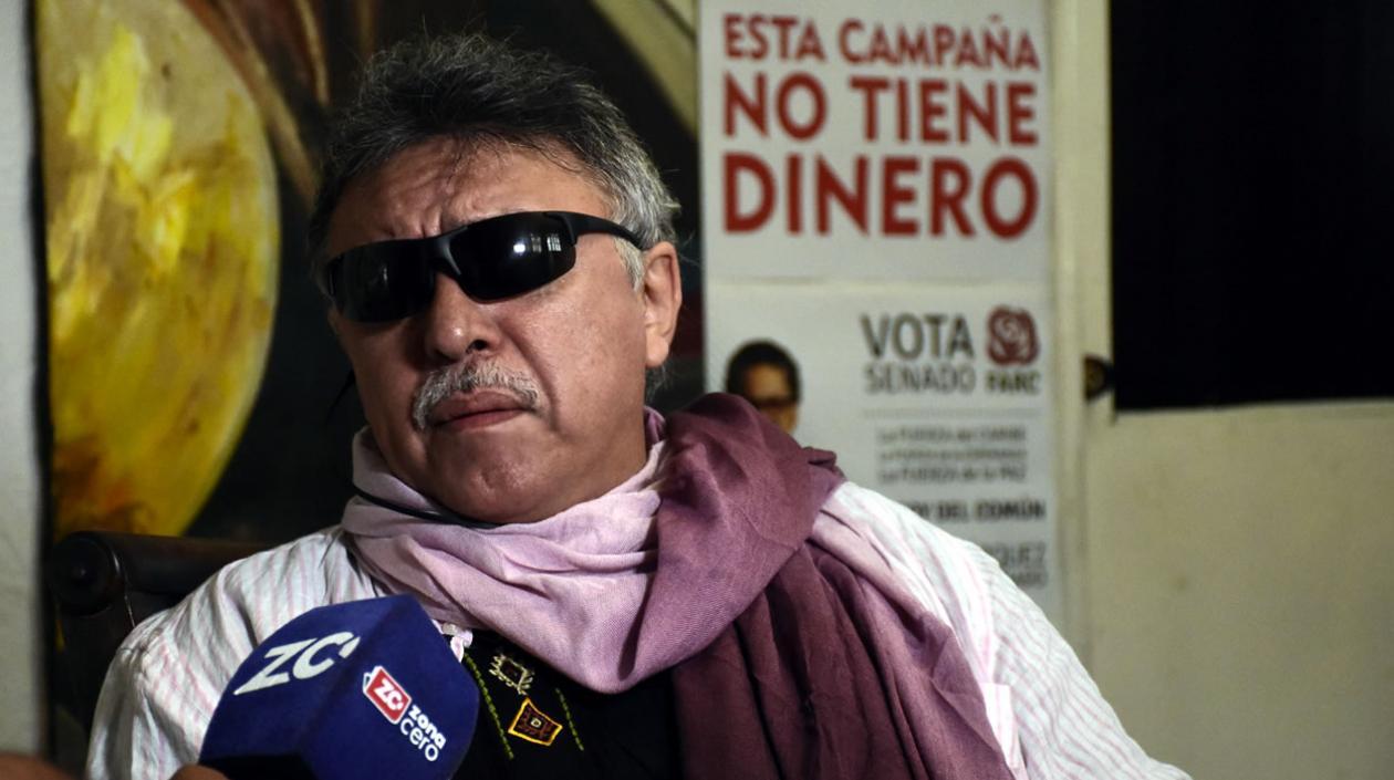 Seuxis Paucias Hernández, también conocido como "Jesús Santrich"