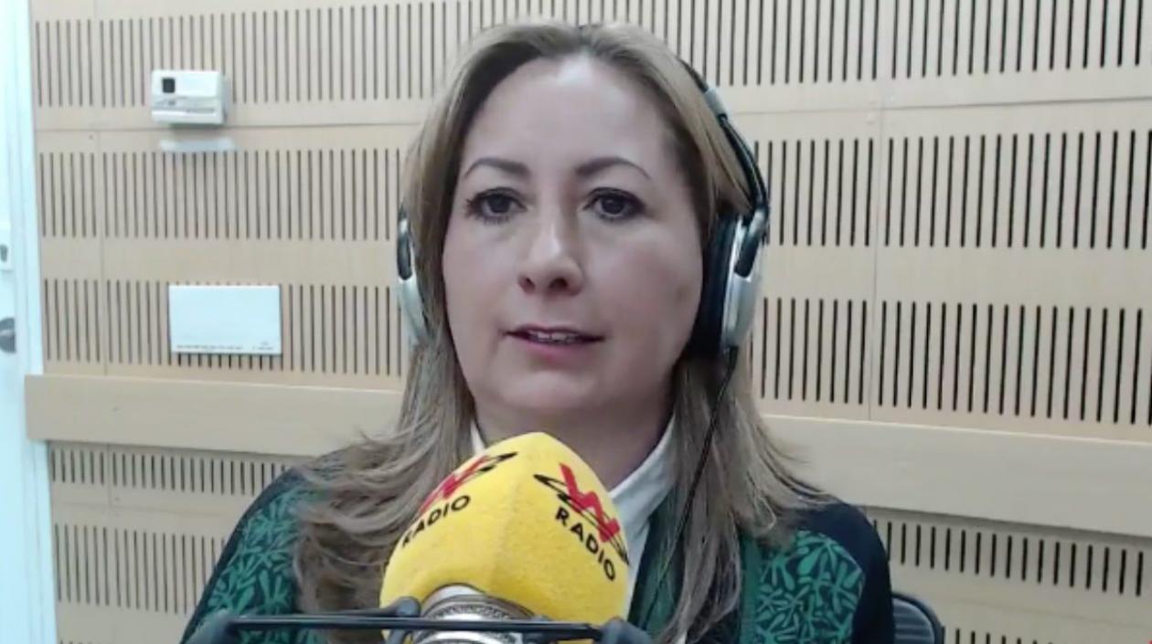 Patricia Casas, esposa de Hollman Morris, de quien está separado hace dos años.