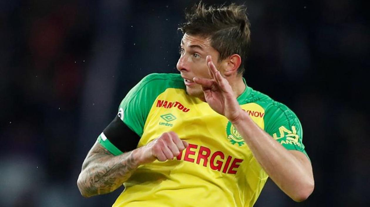 El delantero argentino Emiliano Sala.