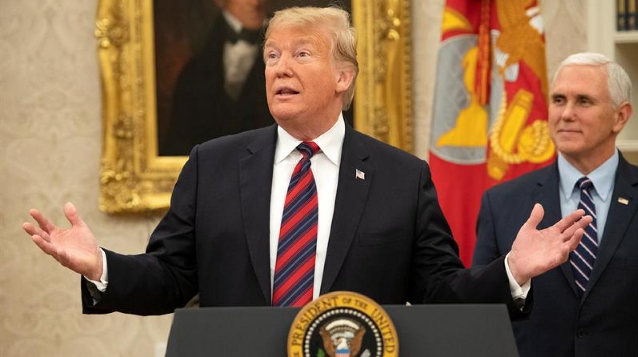 El presidente estadounidense, Donald Trump.