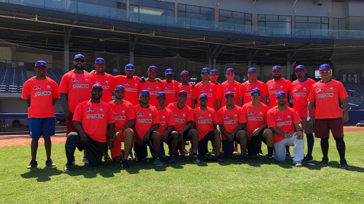 Selección Colombia para los Panamericanos. 