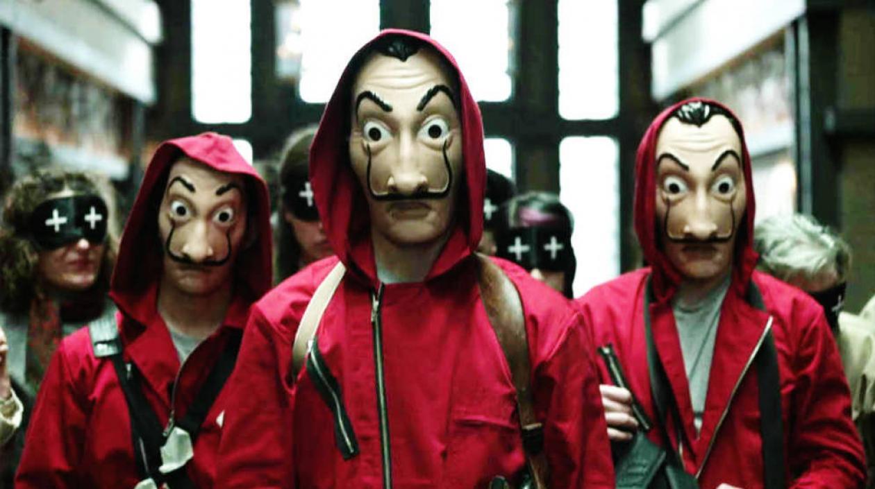 Imagen de la serie 'Casa de papel'.