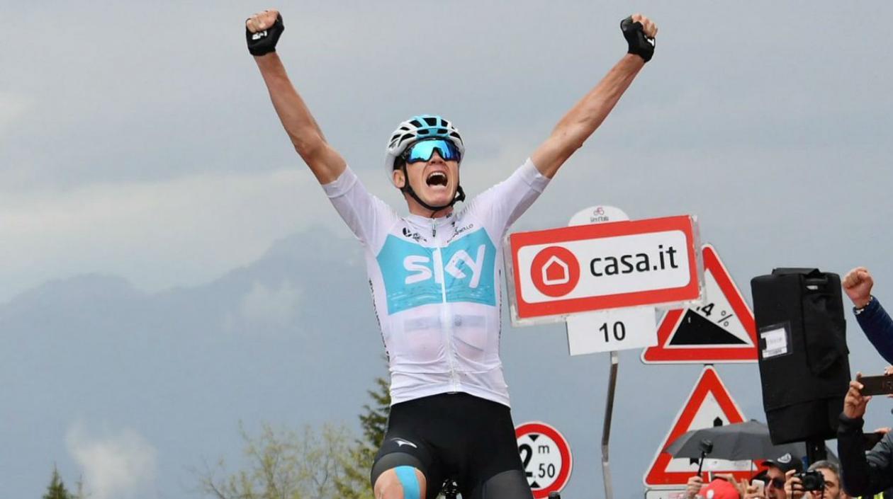 Chris Froome, ciclista británico. 
