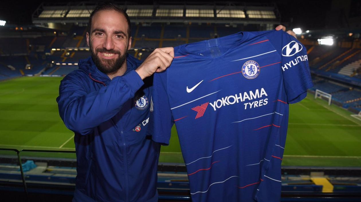 El delantero argentino Gonzalo Higuaín.