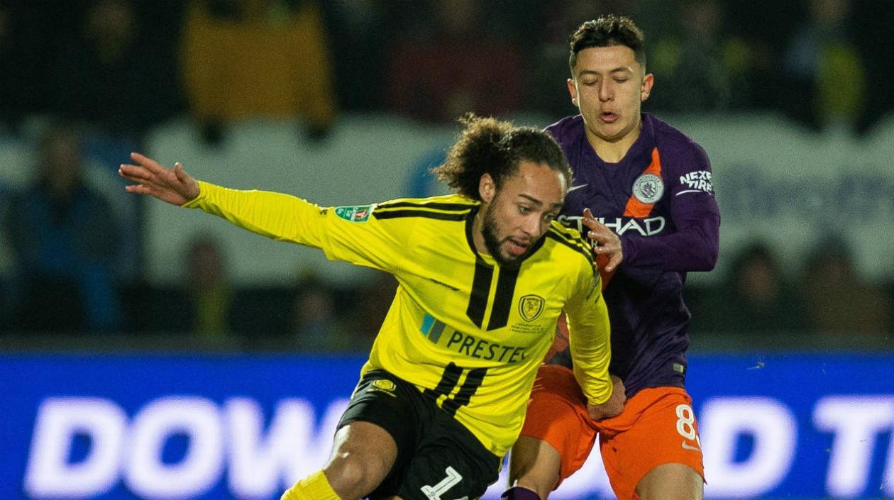 Ian Carlo Poveda, delantero colombiano del Manchester City.