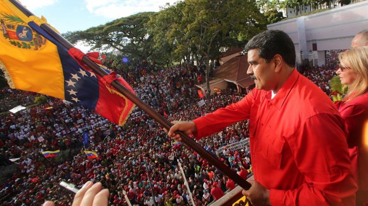 El Presidente de Venezuela, Nicolás Maduro.