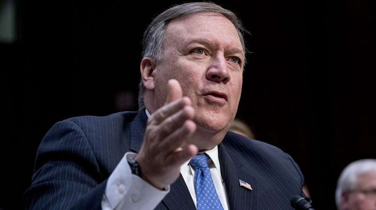 El secretario de Estado de EE.UU., Mike Pompeo.