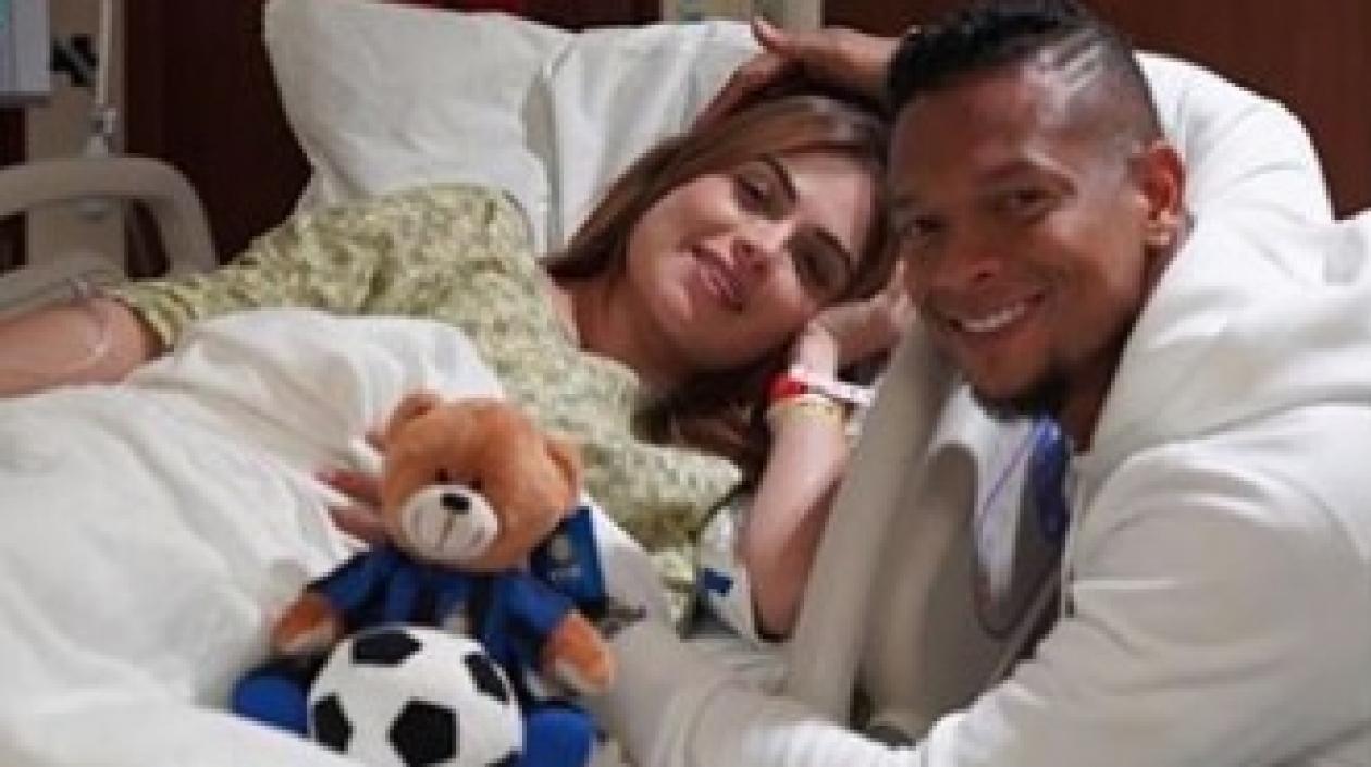 Sara Uribe y Fredy Guarín.