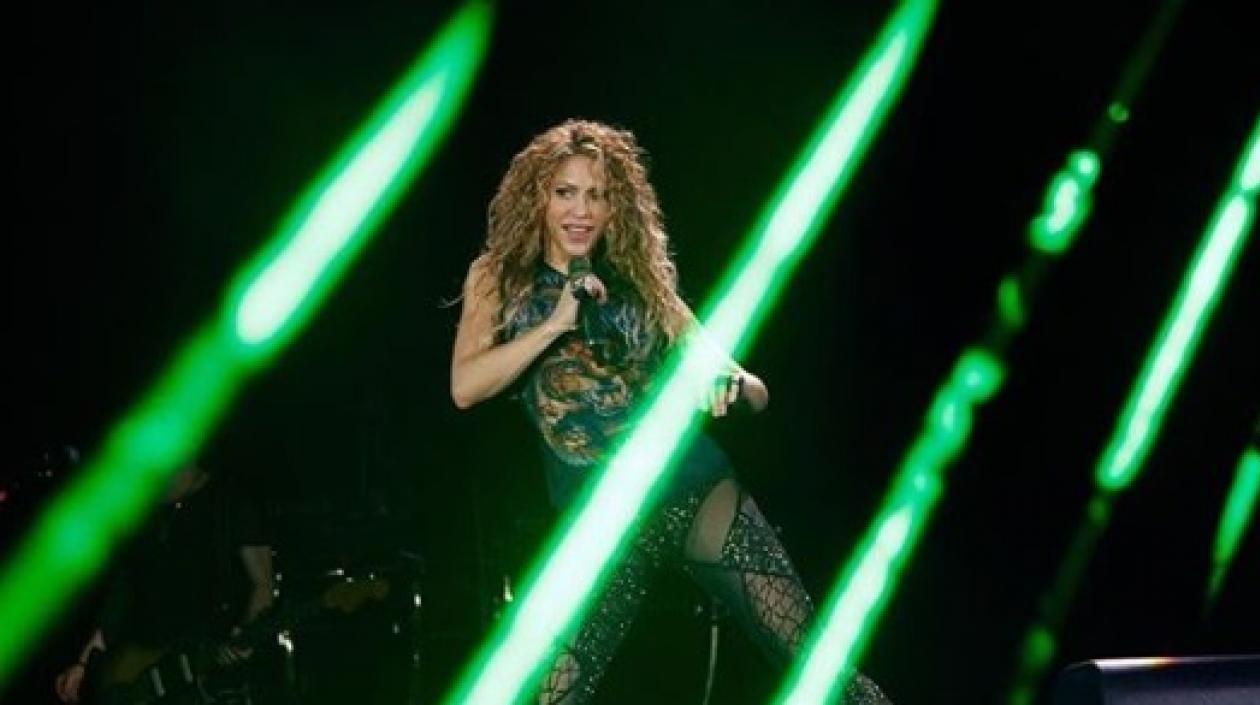La cantante Shakira.