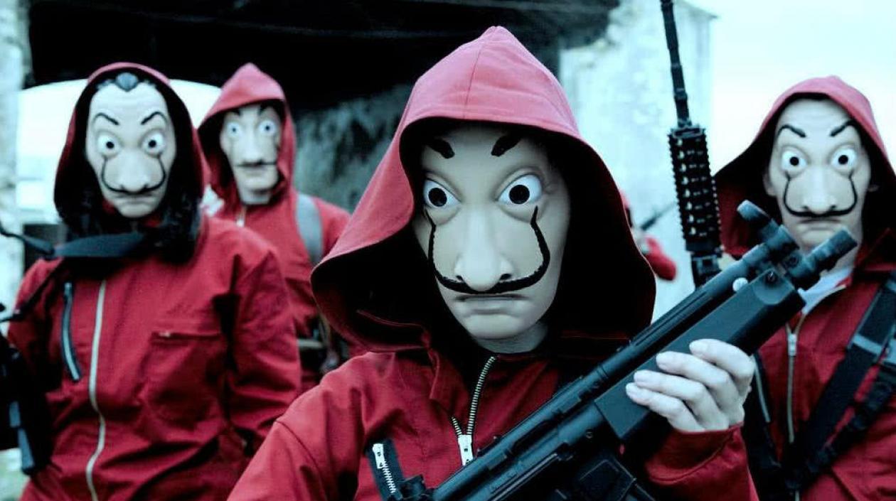 Imagen de la serie 'La casa de papel'.