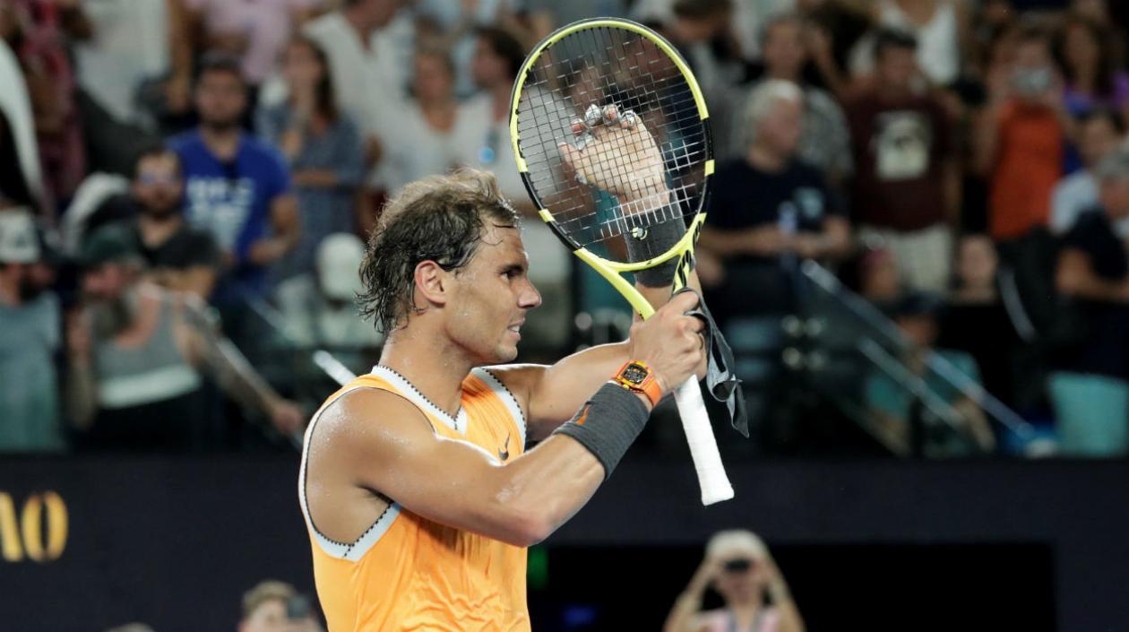 Rafael Nadal, tenista español. 