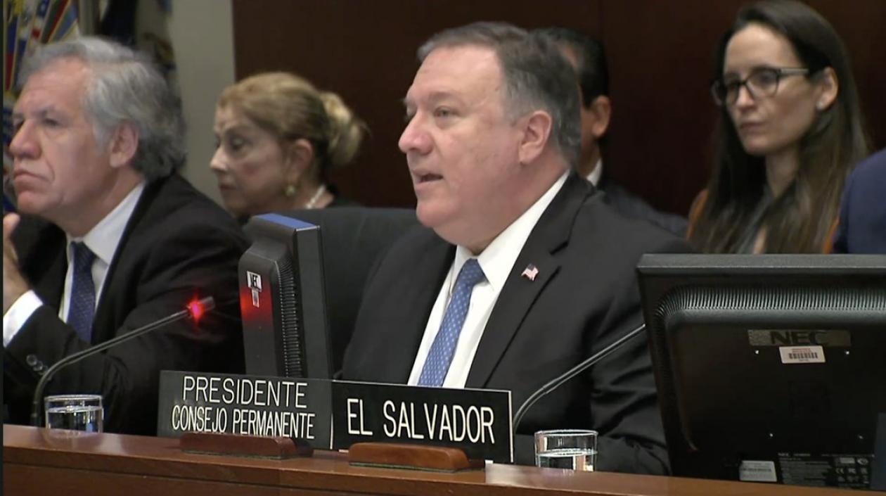 El secretario de Estado de EE.UU., Mike Pompeo.