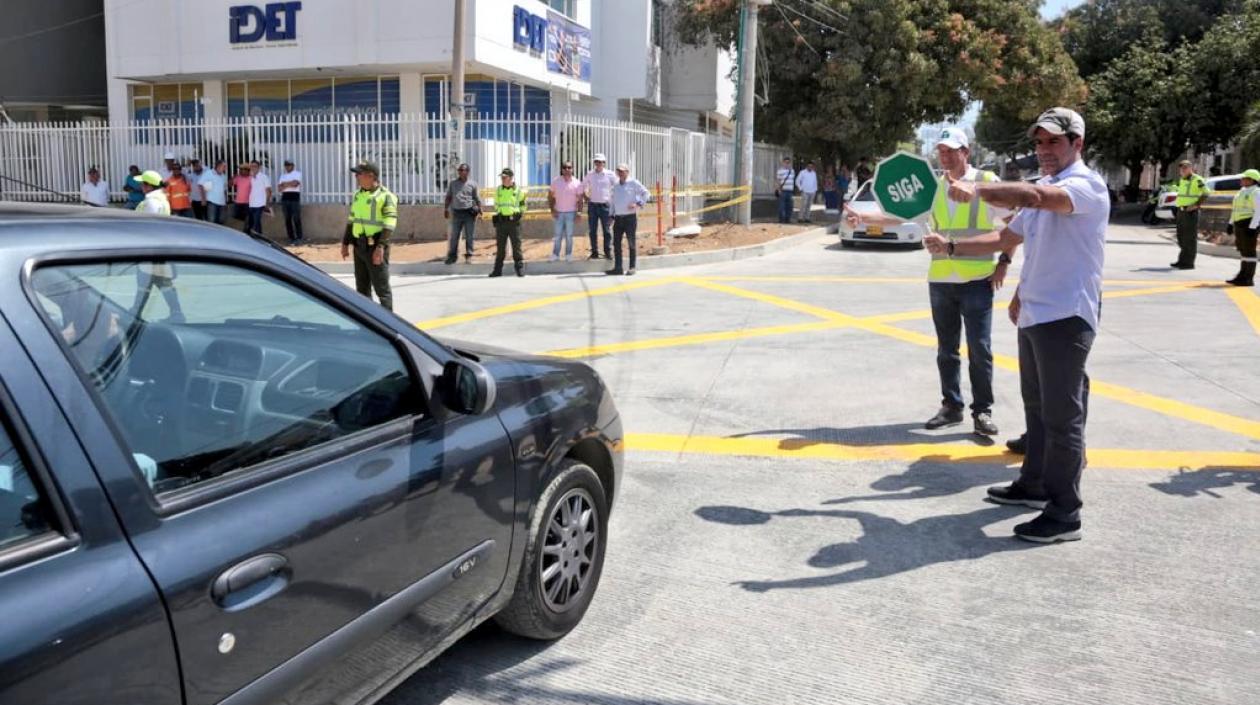 El Alcalde de Barranquilla, Alejandro Char.