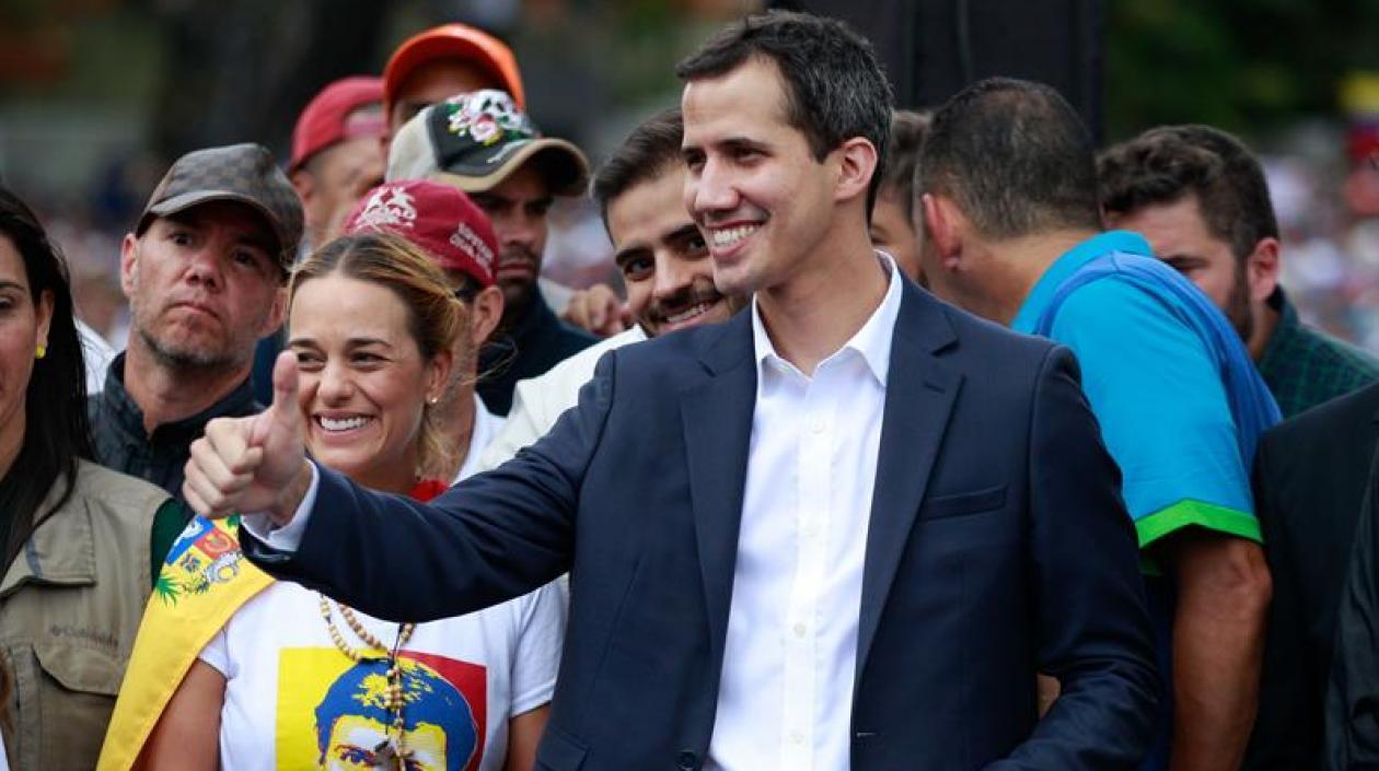 El presidente del Parlamento venezolano, Juan Guaidó.
