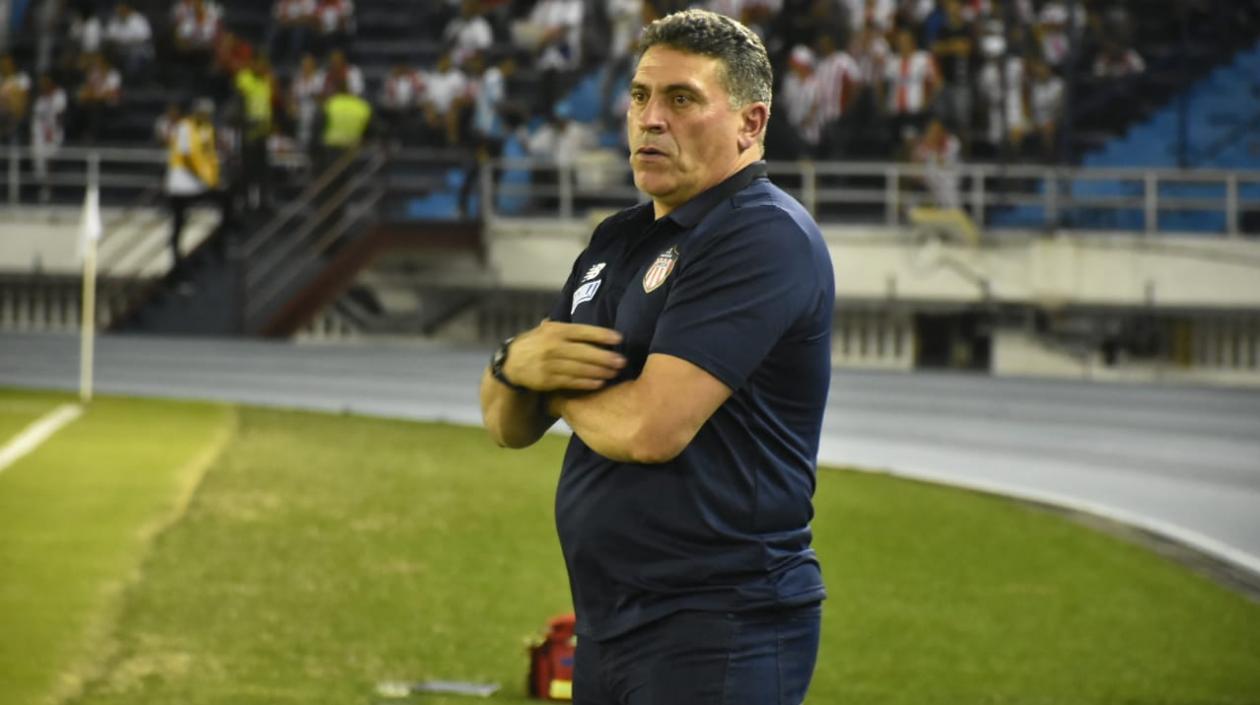 Luis Fernando Suárez, técnico de Junior. 