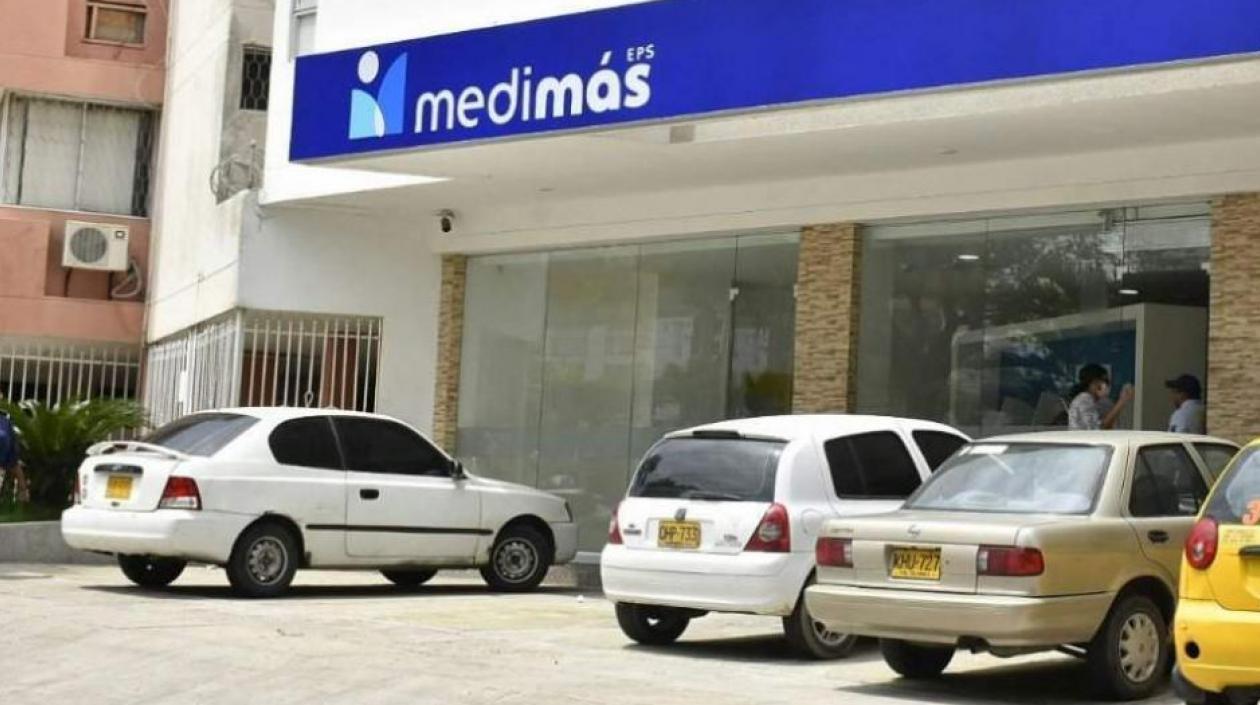 Fachada de Medimás en Barranquilla.