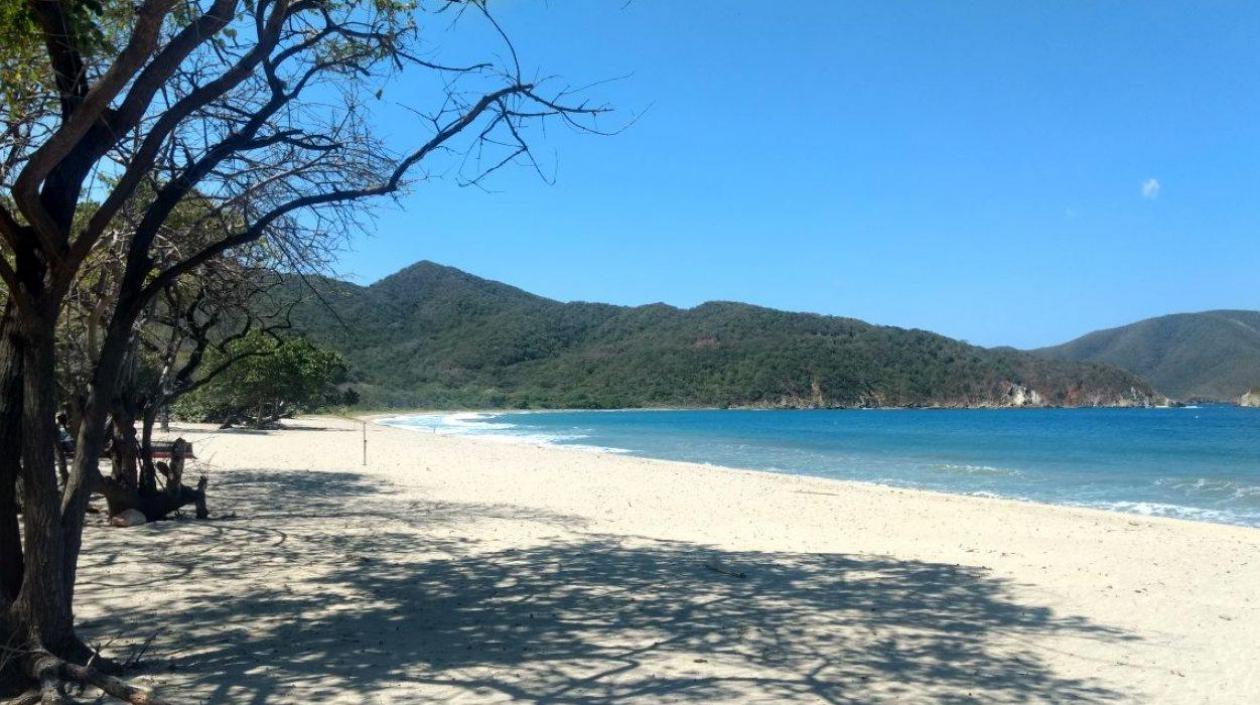 Imagen del Parque Tayrona. 