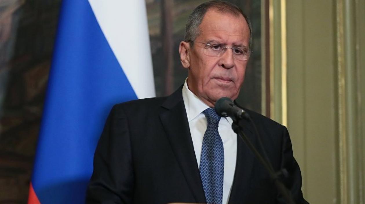 El ministro ruso de Exteriores, Serguei Lavrov.