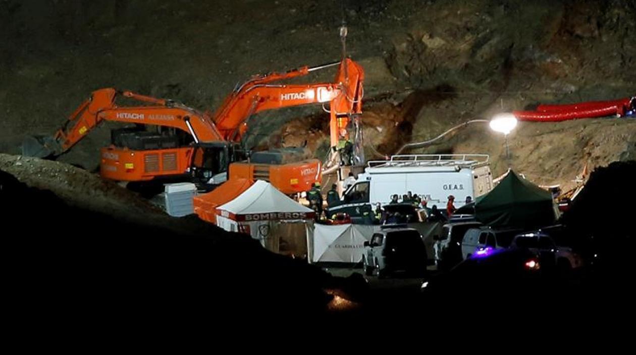 Rescatistas hallaron sin vida al niño de 2 años que cayó a un pozo en Málaga.