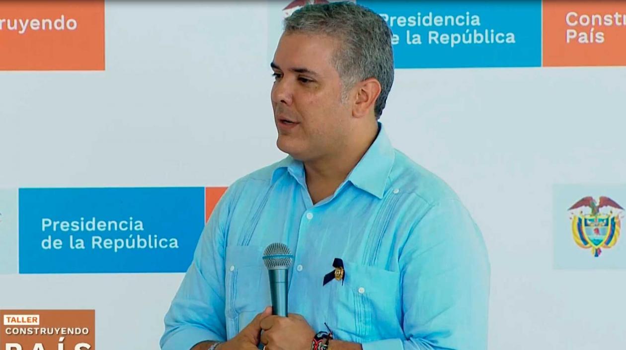 Iván Duque, Presidente de Colombia.