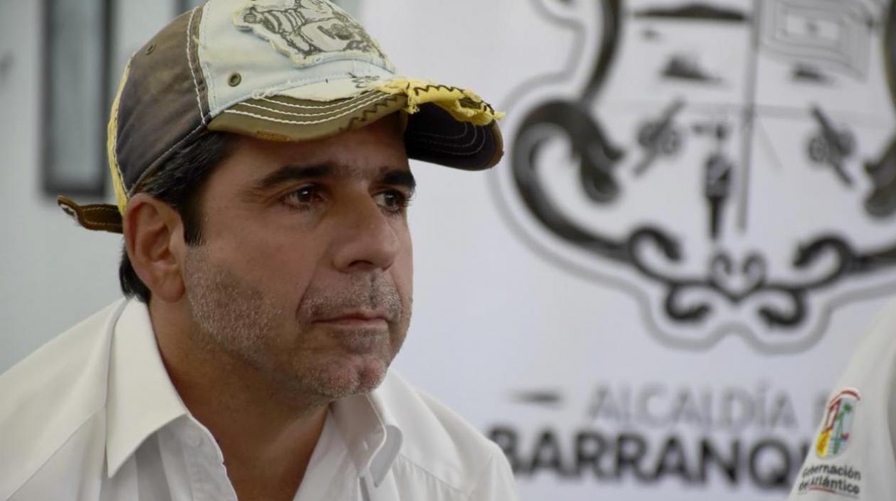 El Alcalde de Barranquilla, Alejandro Char.