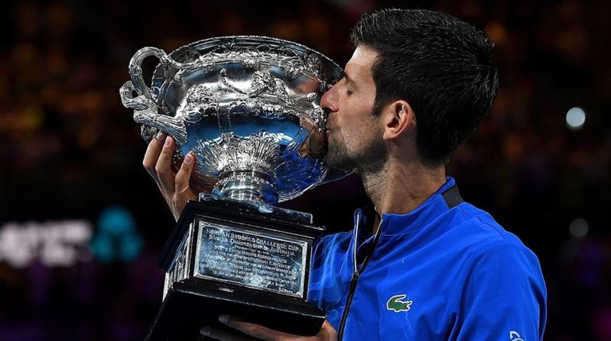 El serbio Novak Djokovic.