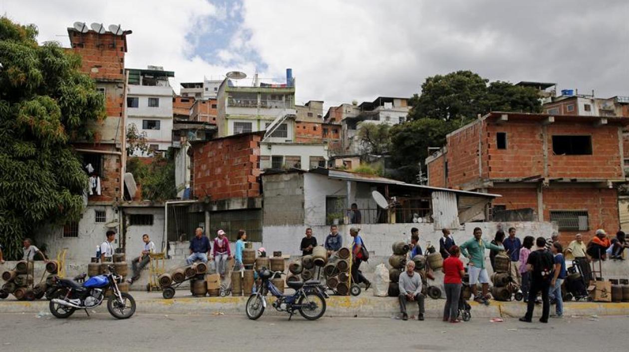 Barrio 5 de julio, en Caracas.