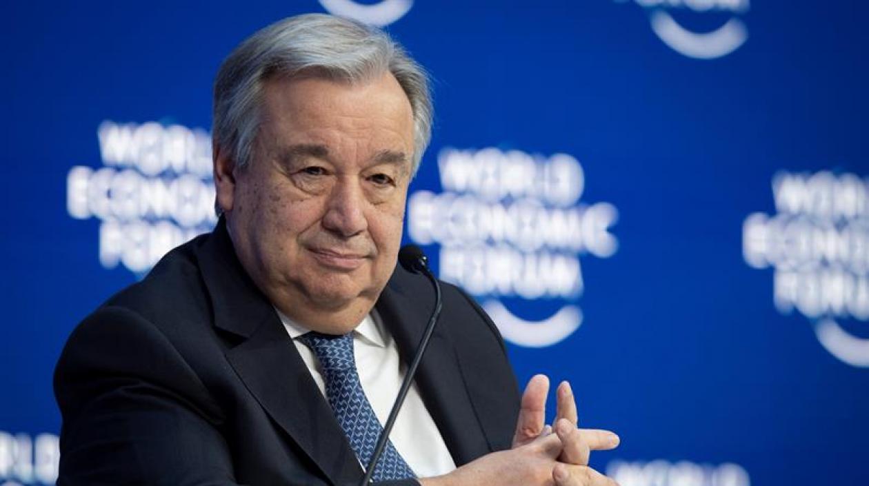 El Secretario General de la ONU, António Guterres.