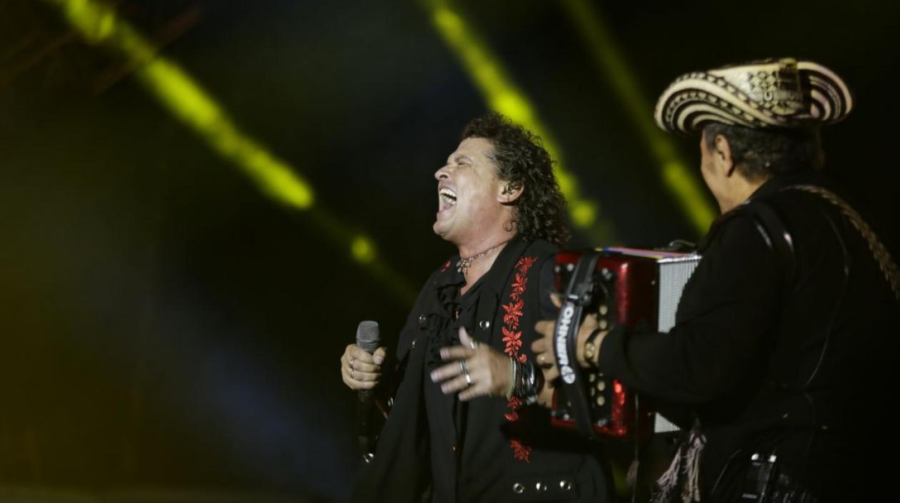 El cantante Carlos Vives.