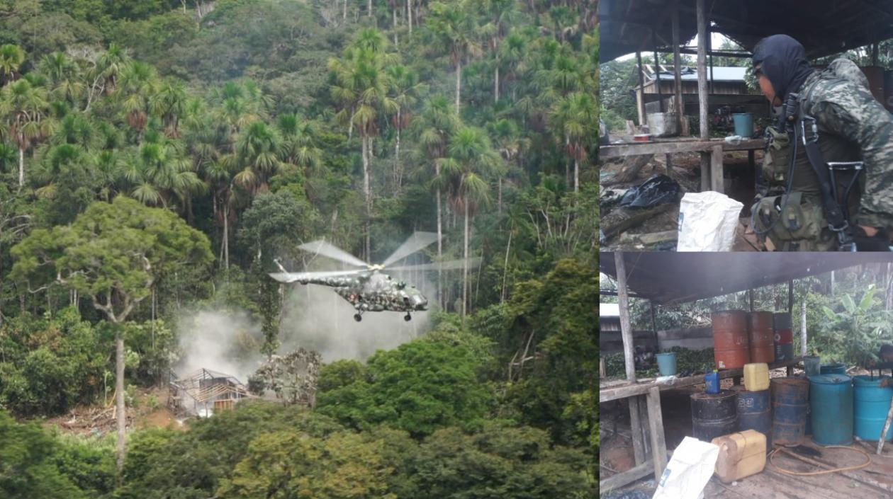 Imágenes del operativo.