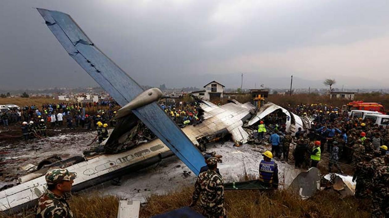En el accidente en Nepal murieron 51 personas.