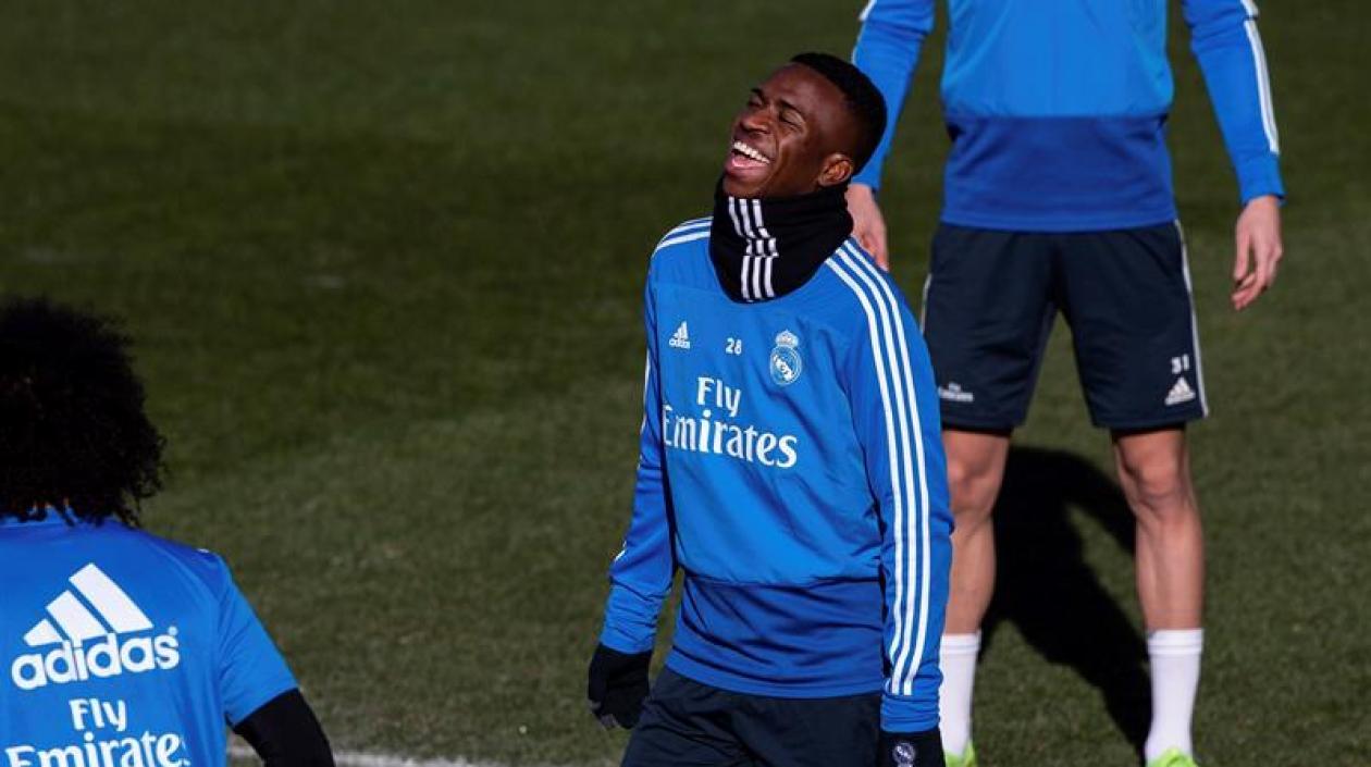 El delantero brasileño del Real Madrid, Vinícius Júnior.