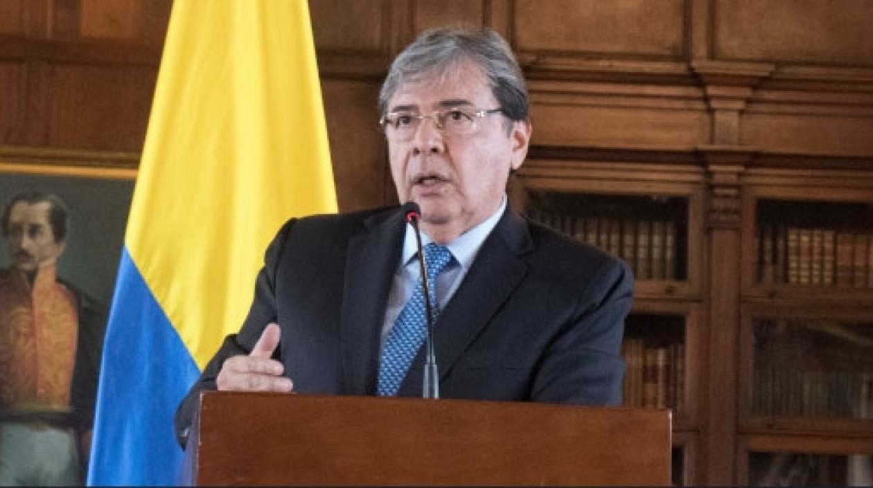 Carlos Holmes Trujillo, canciller colombiano.